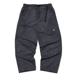 NINE POINT NINE ELEMENT SIDE POCKET ARC PANTS-WASH GREY