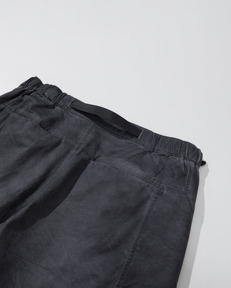NINE POINT NINE ELEMENT SIDE POCKET ARC PANTS-WASH GREY