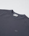 NINE POINT NINE ELEMENT SOLOTEX WAFFLE TEE-GREY