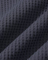 NINE POINT NINE ELEMENT SOLOTEX WAFFLE TEE-GREY