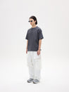 NINE POINT NINE ELEMENT SOLOTEX WAFFLE TEE-GREY