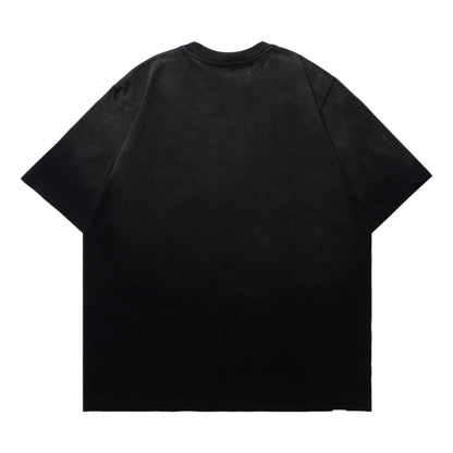 SCENE BY ICE FIRE EMB POCKET WASHED TEE-GREY
