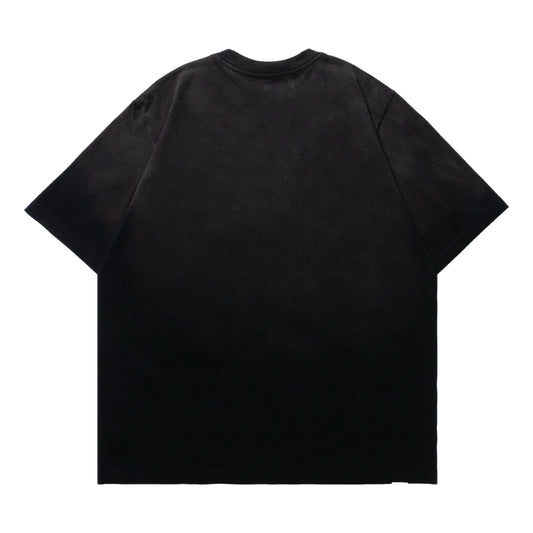 SCENE BY ICE FIRE EMB POCKET WASHED TEE-GREY