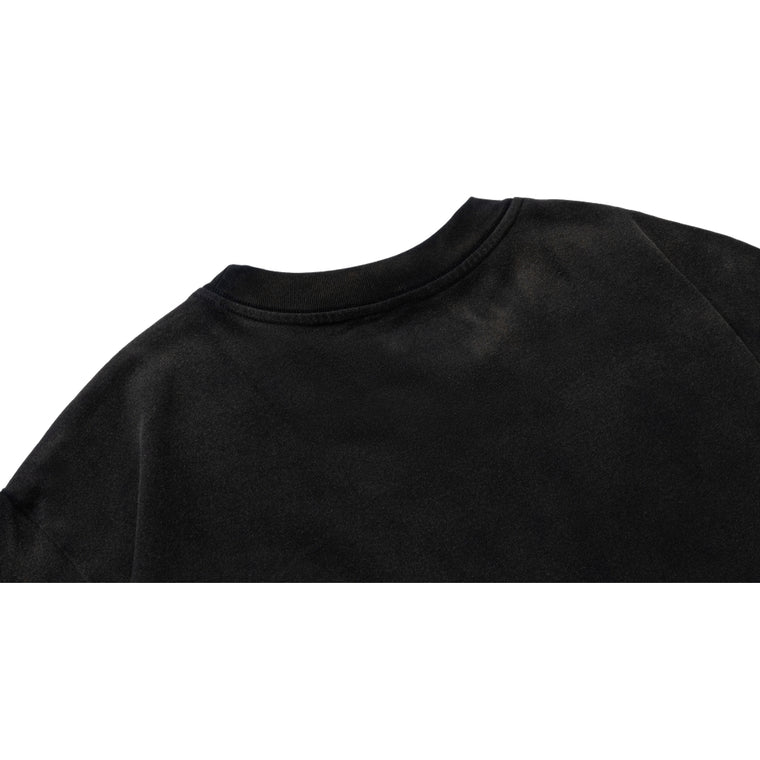 SCENE BY ICE FIRE EMB POCKET WASHED TEE-GREY