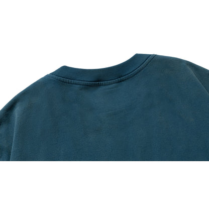SCENE BY ICE FIRE EMB POCKET WASHED TEE-BLUE