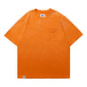 SCENE BY ICE FIRE EMB POCKET WASHED TEE-ORANGE