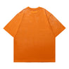 SCENE BY ICE FIRE EMB POCKET WASHED TEE-ORANGE