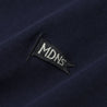 MADNESS EMBROIDERY PRINT TEE-NAVY