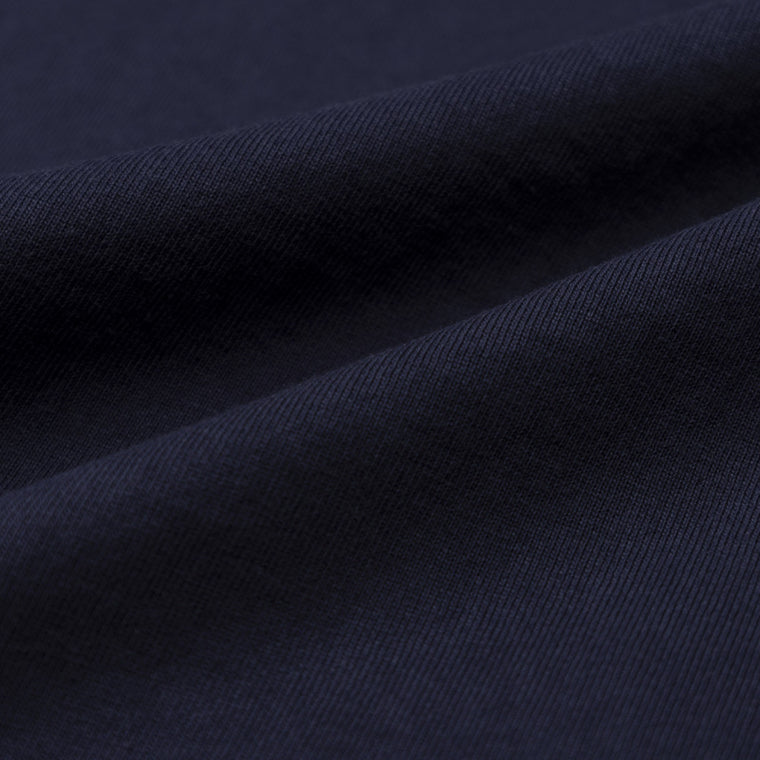 MADNESS EMBROIDERY PRINT TEE-NAVY