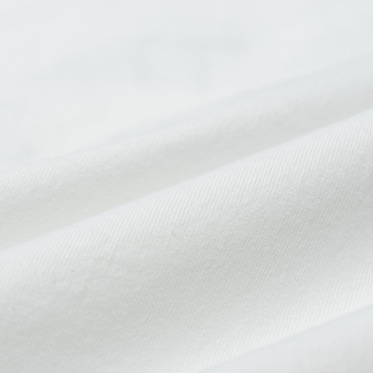 MADNESS EMBROIDERY PRINT TEE-WHITE