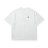 MADNESS EMBROIDERY PRINT TEE-WHITE