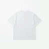 MADNESS EMBROIDERY TEE-WHITE