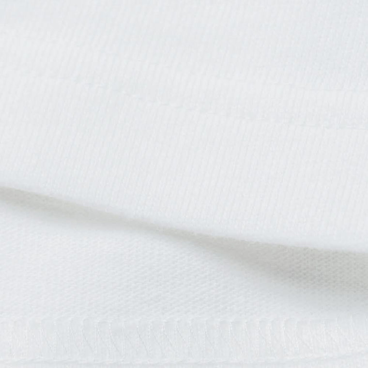 MADNESS EMBROIDERY TEE-WHITE