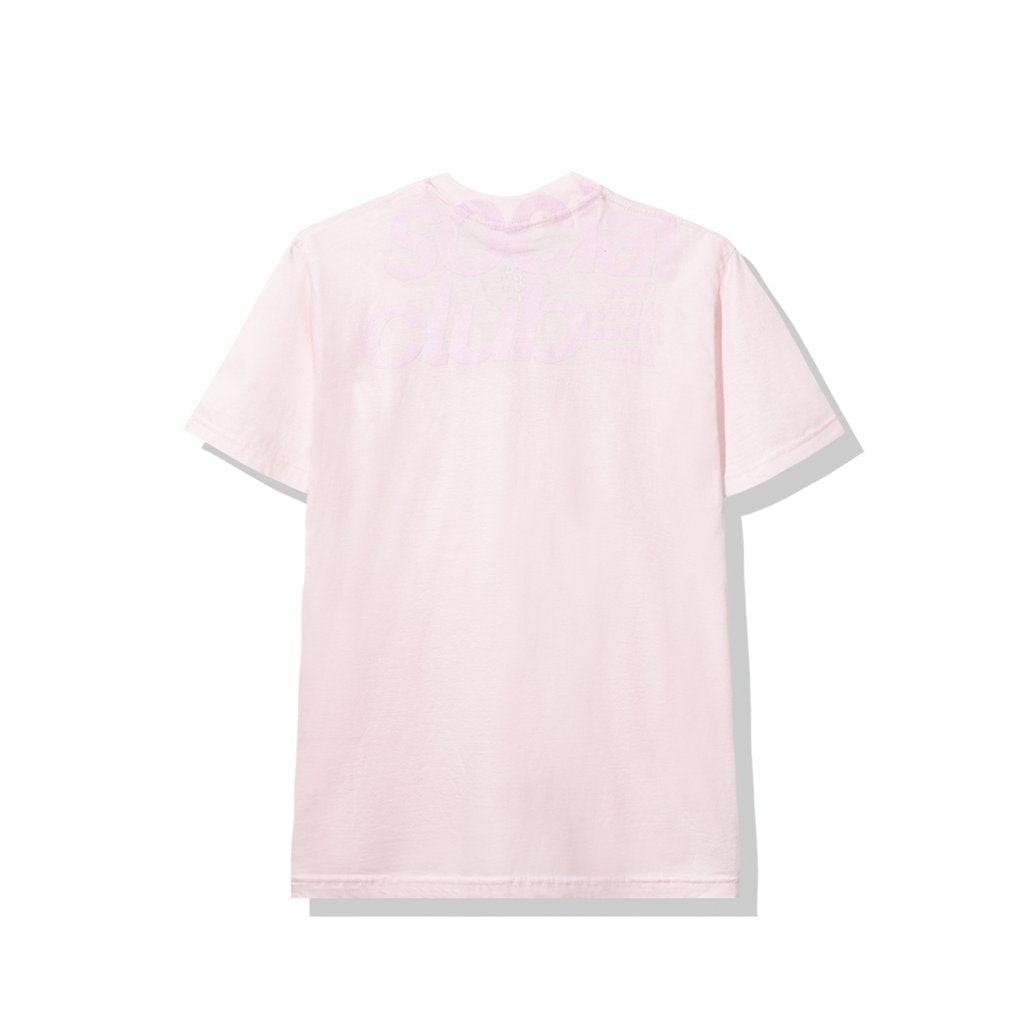 ANTISOCIALSOCIALCLUB ENRIQUE PINK VNECK TEE-PINK