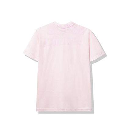 ANTISOCIALSOCIALCLUB ENRIQUE PINK VNECK TEE-PINK