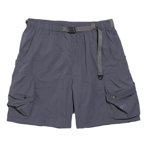 NINE POINT NINE ESCAPE 3D POCKET SHORTS-DARK GREY