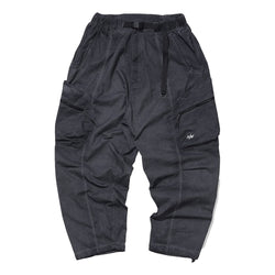 NINE POINT NINE ESCAPE T4 WIDE PANTS-WASH GREY