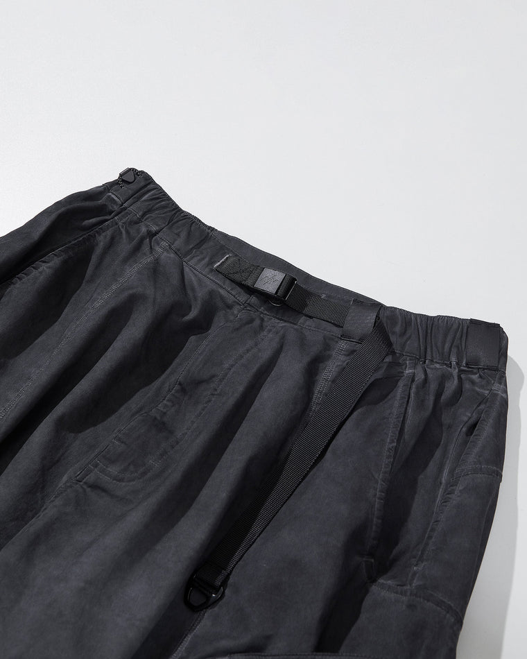 NINE POINT NINE ESCAPE T4 WIDE PANTS-WASH GREY