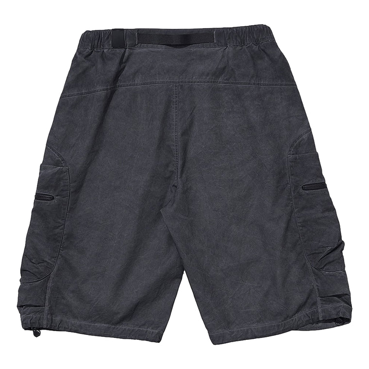 NINE POINT NINE ESCAPE T4 WIDE SHORTS-WASH GREY