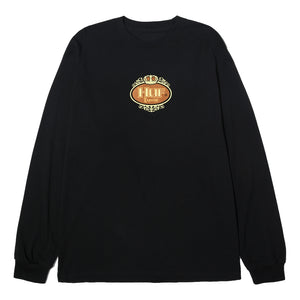 HUF ESPECIAL L/S TEE-BLACK