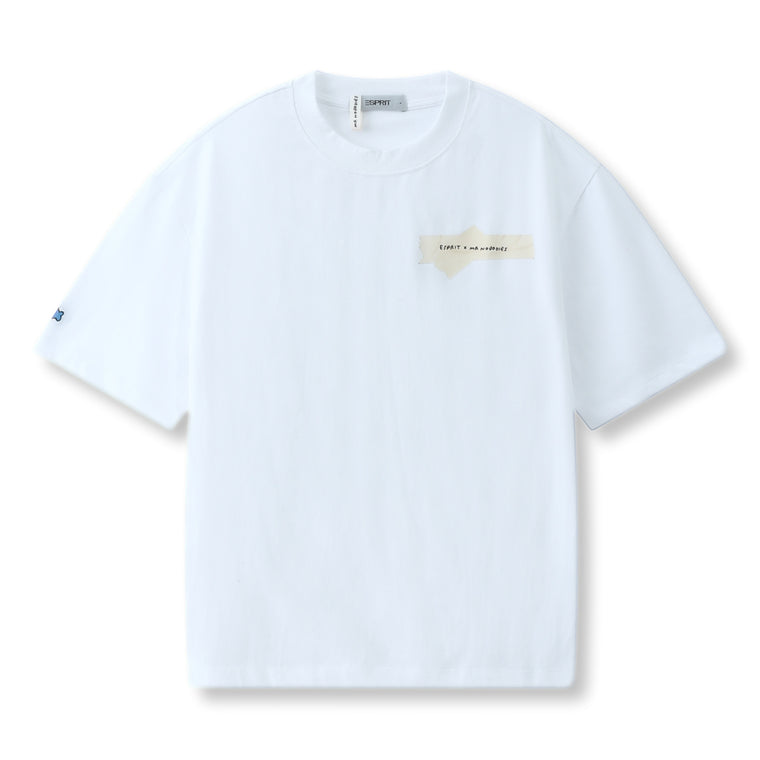 ESPRIT X MR NOBODIES GRAPHIC T-SHIRT（UNISEX）-WHITE
