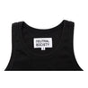 NEUTRAL SOCIETY ESSENTIAL CROPPED TANK-BLACK