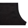 NEUTRAL SOCIETY ESSENTIAL CROPPED TANK-BLACK
