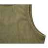 NEUTRAL SOCIETY ESSENTIAL CROPPED TANK-OLIVE