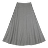 NEUTRAL SOCIETY ESSENTIAL DAILY SKIRT-LIGHT GREY