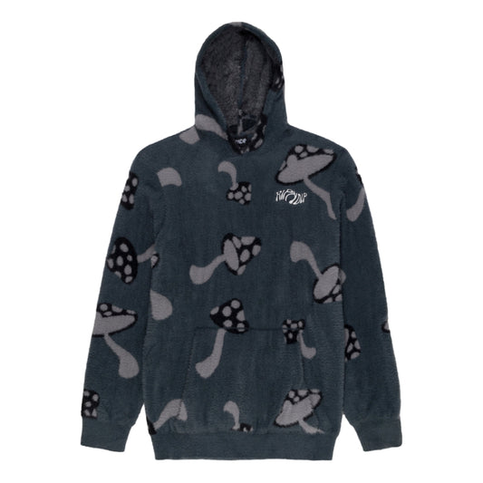 RIPNDIP EUPHORIA FAUX MOHAIR HOODIE-GREEN