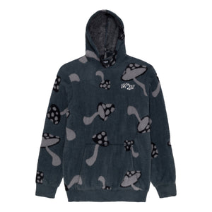 RIPNDIP EUPHORIA FAUX MOHAIR HOODIE-GREEN