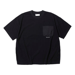 NINE POINT NINE EXPERT BASE 3D POCKET S/S TEE-BLACK