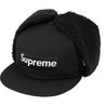 SUPREME EARFLAP BOX LOGO NEW ERA-BLACK