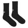 NINE POINT NINE ELEMENT COOLMAX SMALL LOGO SOCKS-BLACK