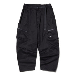 NINE POINT NINE ELEMENT DYE POCKET PANTS-BLACK