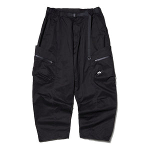 NINE POINT NINE ELEMENT DYE POCKET PANTS-BLACK