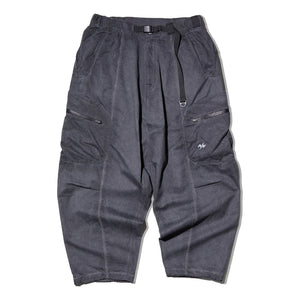 NINE POINT NINE ELEMENT DYE POCKET PANTS-WASHED BLACK