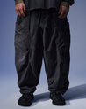 NINE POINT NINE ELEMENT DYE POCKET PANTS-BLACK