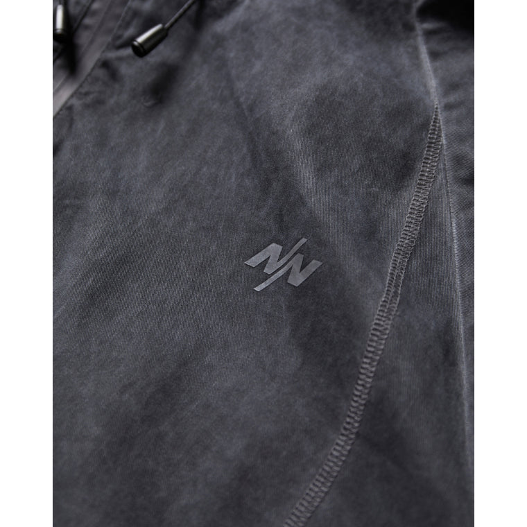 NINE POINT NINE ELEMENT DYE WINDBREAKER JACKET-WASHED BLACK