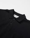 NINE POINT NINE ELEMENT S/S POLO SHIRT-BLACK