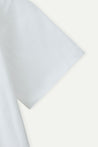 ESPRIT EMBROIDERED LOGO T-SHIRT-WHITE