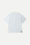 ESPRIT EMBROIDERED LOGO T-SHIRT-WHITE