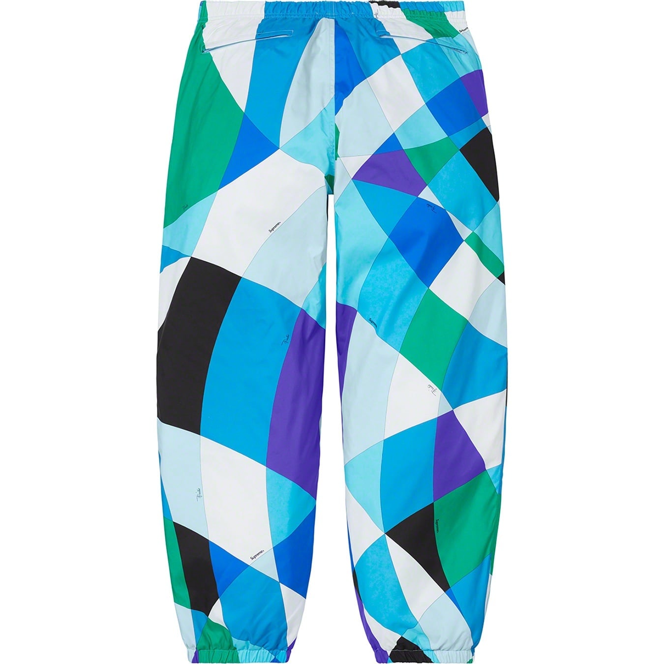 SUPREME EMILIO PUCCI SPORT PANT-BLUE