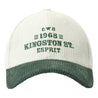 ESPRIT EMBROIDERED CORDUROY CAP - KINGSTON ST.-WHITE/GREEN