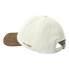 ESPRIT EMBROIDERED CORDUROY CAP - KINGSTON ST.-WHITE/KHAKI