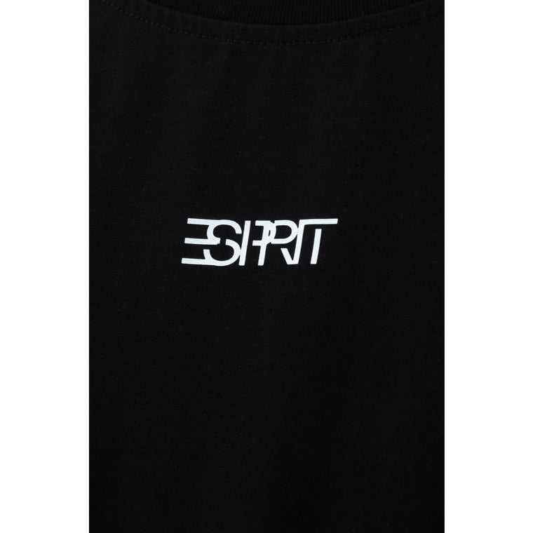 ESPRIT T-SHIRT （UNISEX）-BLACK