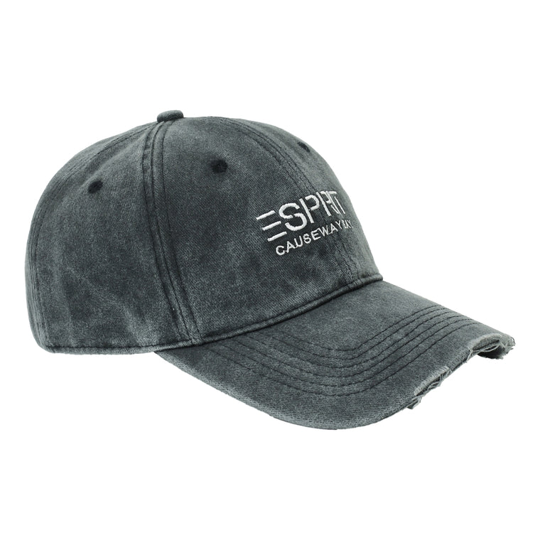 ESPRIT WASHED CAP - CAUSEWAY BAY-BLACK