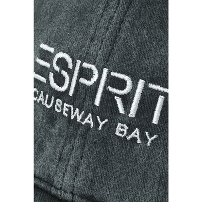 ESPRIT WASHED CAP - CAUSEWAY BAY-BLACK