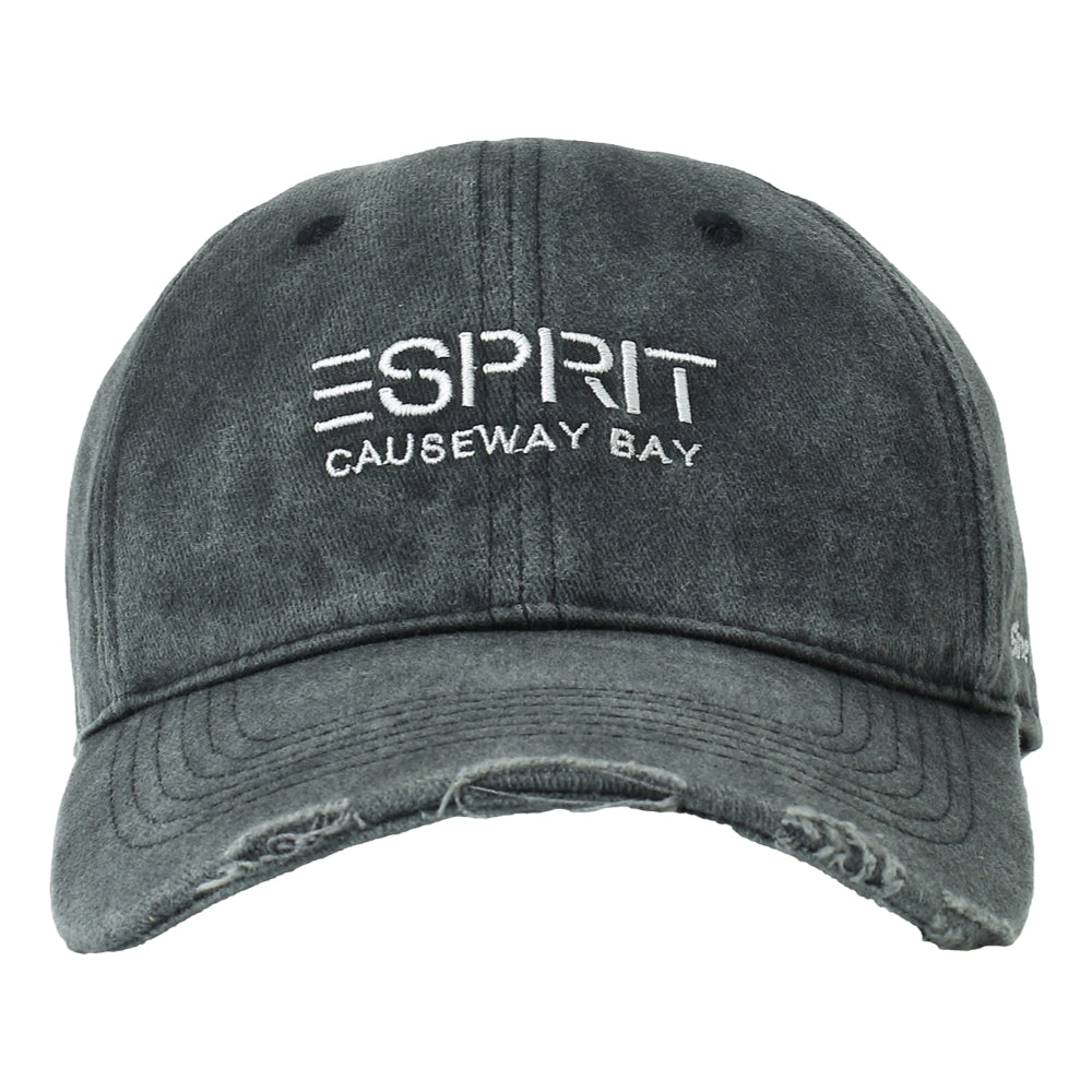 ESPRIT WASHED CAP - CAUSEWAY BAY-BLACK