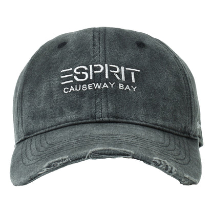 ESPRIT WASHED CAP - CAUSEWAY BAY-BLACK